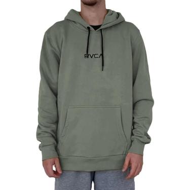 Imagem de Moletom RVCA Canguru Tonally WT23 Masculino Verde Militar