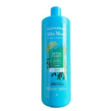 Imagem de Shampoo 4 Ervas Detox Alta Moda Alfaparf 1 Litro - Nova Embalagem