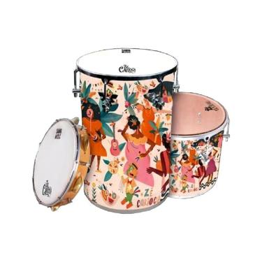 Imagem de Kit Phx Ze Carioca Rebolo / Repique De Mao / Pandeiro Kzc-01