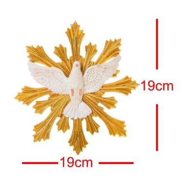 Imagem de Imagem De Divino Espírito Santo  Feito em Resina p Pendurar