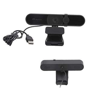 Imagem de HD Pro Webcam, Câmera C55A 2K HD Com Tampa de Lente Microfone Embutido USB, Webcam de Computador para Gravação de Vídeo, Câmera de Computador para Gravação de Vídeo de Chamadas