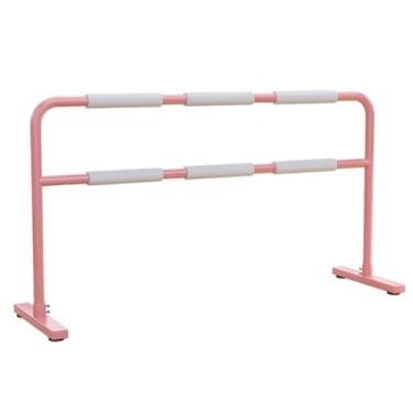 Imagem de Ballet Barre Estúdio de dança em casa, academia, barra de balé, haste de fitness com extensão de aço móvel, 3 opções de cores (Color : Pink, Size : 2.5M/8.2FT)