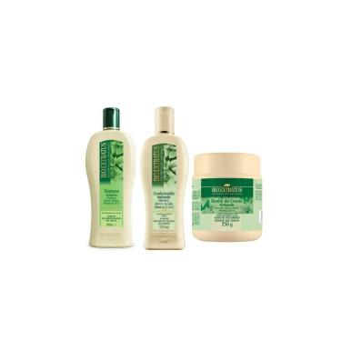 Imagem de Kit Bio Extratus Jaborandi Shampoo 500ml + Condicionador 500ml + BC 250g