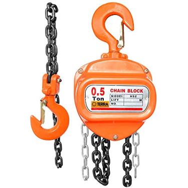 Imagem de Talha Manual 500kg Corrente 5 Metros 705058 - Terra Equipamentos