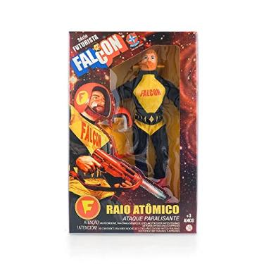Imagem de Boneco Falcon Série Futurista Amarelo Raio Atômico Ataque Paralisante - Estrela