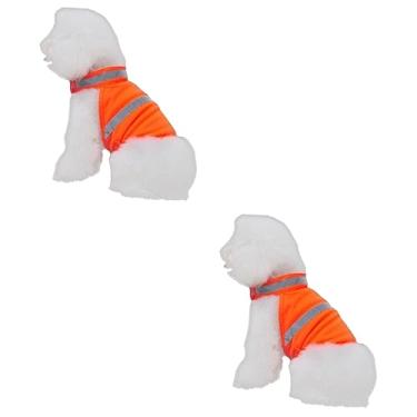 Imagem de Housoutil Tops 2 Unidades colete refletor ajustável colete de peso para cães vestidos arnês de cachorro colete seguro para cães roupas de cachorro inverno alça colete de jaqueta Trabalhos