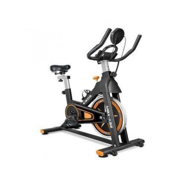 Imagem de Bicicleta Ergométrica Spinning - Kikos - Preto/Laranja