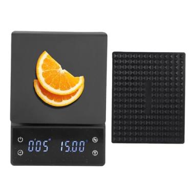 Imagem de Balança De Cozinha Digital Precisa,Balança De Alimentos, Gramas, Mililitros, Para Assar E Cozinhar, Balança De Alimentos Eletrônica Com Temporização, Visor LCD Retroiluminado E Plataforma De Pesagem