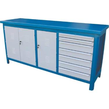 Imagem de Bancada Fechada com 7 Gavetas 190x55x86cm 207AF FERCAR