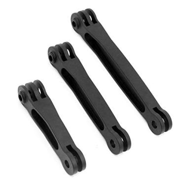 Imagem de Braço de liga de alumínio pivô de extensão 3 em 1 – Suporte de monopé ajustável para GoPro Hero 12/11/10/9/8/7/6/5 preto, DJI Osmo Action e outras câmeras de ação