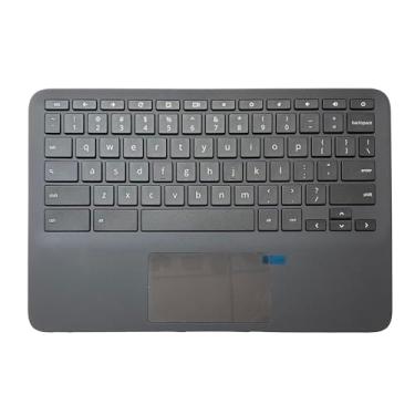 Imagem de Substituição para HP 11 G8 EE Laptop Capa superior Apoio para Palma Teclado Touchpad Montagem Parte L90339-001 Capa superior