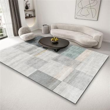 Imagem de Cobertor lateral para cama e quarto, tapete para chão de escritório, sala de estar, mesa de chá geométrica, almofada para pés, geometria, 5,80cm x 160cm