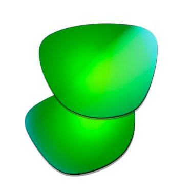 Imagem de Prizo ORL Lentes de reposição polarizadas para óculos de sol Oakley Frogskins XS OJ9006 (irídio verde)