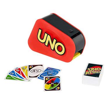 Imagem de UNO, Jogo de Tabuleiro Attack com 112 Cartas e um Atirador de Cartas, Para Crianças, Adultos & Noite de Jogos, Mattel