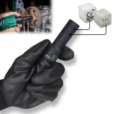 Imagem de Soquete Longo Pito Cachimbo Chave Impacto Encaixe 1/2 Pol Sextavado 11mm CR-MO Desforcimetro Multiplicadora de Torque