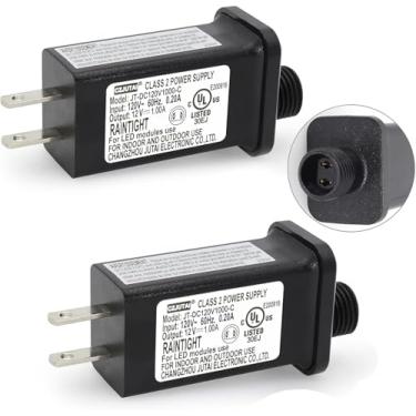 Imagem de PremierAdapter Pacote com 2 fontes de alimentação RKPO-UL1200750IP44-1,ZH-K009C-01200750-C-01W,RH-120-1000U4-1,TS-8W12V,CZJUTAI JT-DC120V1000-F 12V12W /9 W. 2W /6W, DPS120-12V1A, para iluminação de Natal [X3D2]