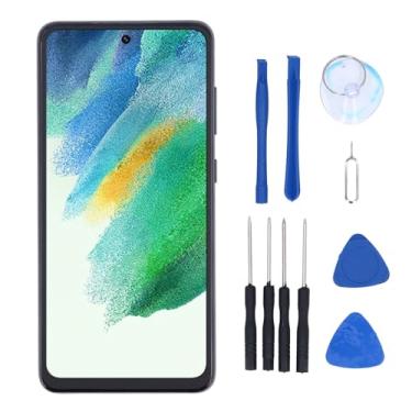 Imagem de Substituição da Tela de Toque do Telefone para S21 FE 5G SM G990B TFT Display Touchscreen Conjunto de Digitalizador Com Moldura, Ferramentas de Reparo para S21 FE