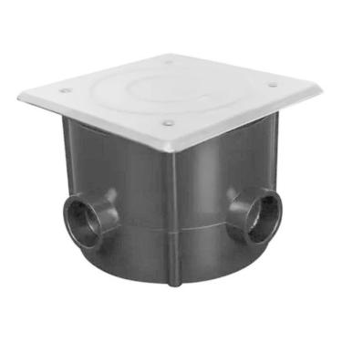 Imagem de Caixa De Passagem Com Regulagem Tampa Inox - Brustec