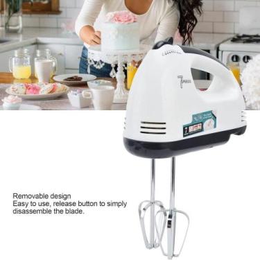 Imagem de Mini Batedeira de Mão para Bolos, Ovos e Chantilly Compacta e Prática 