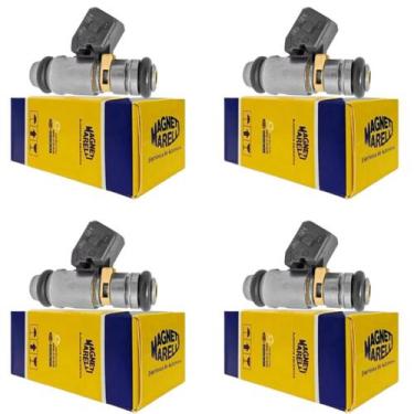 Imagem de 4 Bico Injetor Palio Siena Strada Doblo Brava1.6 16V IWP064 - Magneti 