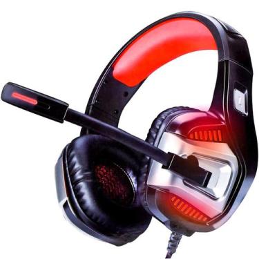 Imagem de Headset Gamer Flexível 7.1 Surround para Ps4/PC/Celular com Microfone 