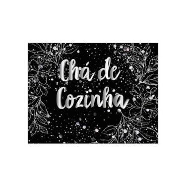Imagem de Painel de Festa Horizontal 1,55 X 1,20 - Chá de Cozinha Efeito Brilhos