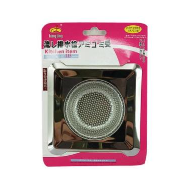 Imagem de Ralo Para Pia Aço Inox 11,5cm Com Borda Casa Cozinha Tanque - Aliança
