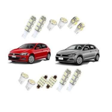 Imagem de Novo Polo Led 2017 2018 Kit Lampadas Pingo Teto Ré - Blue Lion
