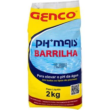 Imagem de Barrilha Elevador de Ph Para Piscinas / Ph Mais - Genco 2 kg