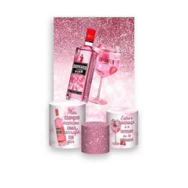 Imagem de Painel De Festa Vertical 1,50 x 2,20 + Trio De Capas Cilindro - Boteco