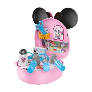 Imagem de Maleta Com Alça Minnie Médica Com Acessórios Multikids - BR1558