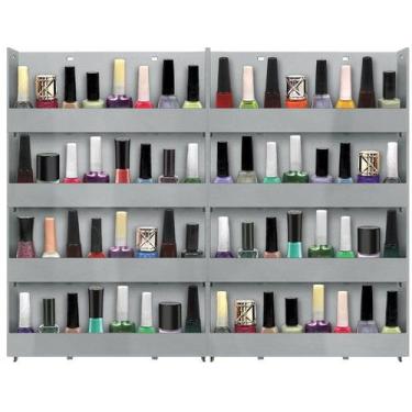 Imagem de Expositor de Parede Para Esmaltes 8 bandejas - Pink - SANTA CLARA