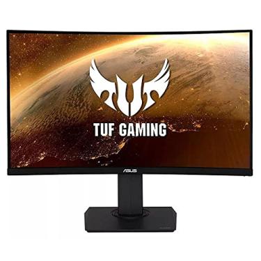 Imagem de ASUS TUF Gaming 32" 2K HDR Tela Curvo(Vg32Vq) WQHD(2560 X 1440) 144Hz, 1Ms, Desfoque De Movimento Baixo Extremo, Alto-Falante, Sincronização Adaptável, Prêmio De Freesync, Vesa Mountable, Telaport, HD