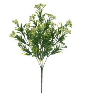 Imagem de FOLHAGEM GRASS GIPSO X5 (CREME) 35cm - Flor Arte