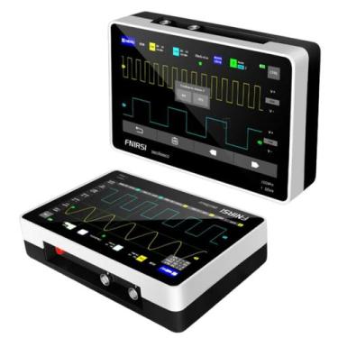Imagem de Osciloscópio 100 Mhz 2 Canais Fnirsi-1013d Nf Garantia - BLUTU