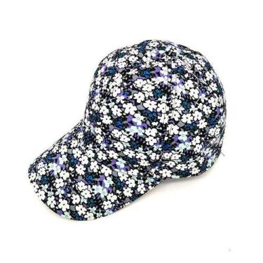 Imagem de Boné  De Sol Feminino Ajustável Floral RANAWELLA - ElaShopp