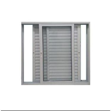 Imagem de Veneziana 3 folhas correr 150x100 - Esquadrias e Vidraçaria Queiros