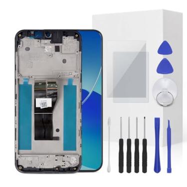 Imagem de JENCYFU Kit de substituição para tela BLU View 4 B135DL Full LCD Screen Display Touch Digitalizador, montagem completa com ferramenta de reparo para modelo BLU View 4 B135DL 6,1 polegadas