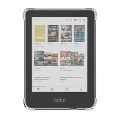 Imagem de Zcooooool Capa para Kobo Clara Cor/Clara BW/Kobo Clara 2E eReader 15.2 cm Capa de cantos reforçados/Capa de cor Libra/Capa Clara BW/Capa Clara BW/Capa Clara 2E