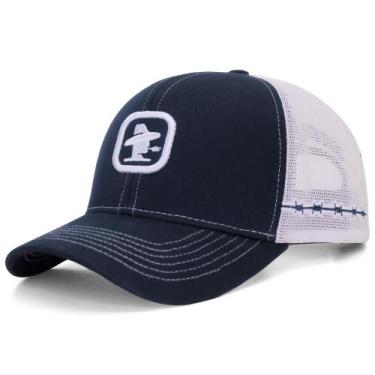 Imagem de Boné Sacudido's - Logo - Marinho e Branco - 6 Gomos - Sacudidos