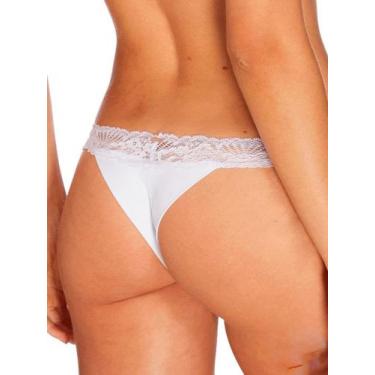 Imagem de Calcinha fio dental valisere 70206, Branco, G