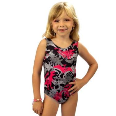 Imagem de Maio Infantil Dino Rosa Cecí Moda Praia, 20, Preto