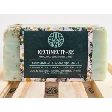 Imagem de Sabonete Natural de Camomila e Laranja Doce - Reconecte-se Biocosmétic