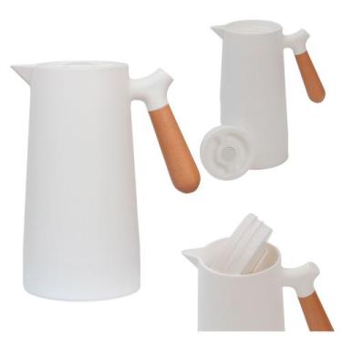 Imagem de Garrafa Térmica Grande 1 Litro Com Ampola de Vidro Nórdica - Gira