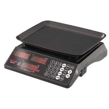 Imagem de Balança Digital Comercial Balmak QUICK 3 em 1 Prato Feira com Bateria Bivolt QUICK33BF