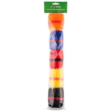 Imagem de Kit 5 Espumas Para Microfone (Coloridas) SK-SP03 - SKYPIX