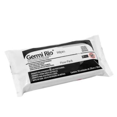 Imagem de Lenço Umedecido Desinfetante Germi Rio 50 Unidades - Rioquímica - Rioq