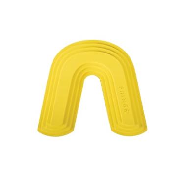 Imagem de Fringe Studio "Color ME Happy Yellow Rubber Dog Toy, Pet Shop Collection (518037)