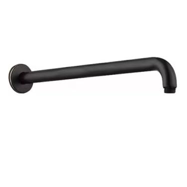 Imagem de Braço Redondo Preto P/chuveiro Ducha 38cm C/pequenas Avarias