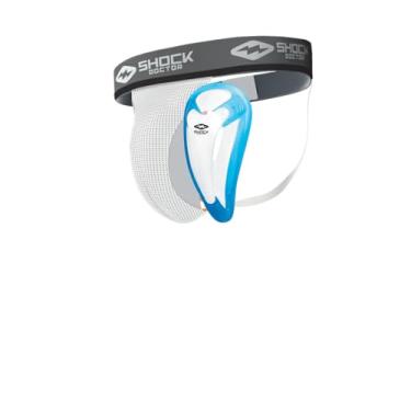 Imagem de Shock Doctor Jock Straps para Meninos com Copa Incluída, Copas para Futebol Americano E Beisebol. Suportes Atléticos de Proteção Central para Meninos E Jovens. Jockstraps para Meninos